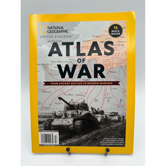 National Geographic Other - National Geographic Atlas of War 2020 Special Magazine 16 Maps Inside